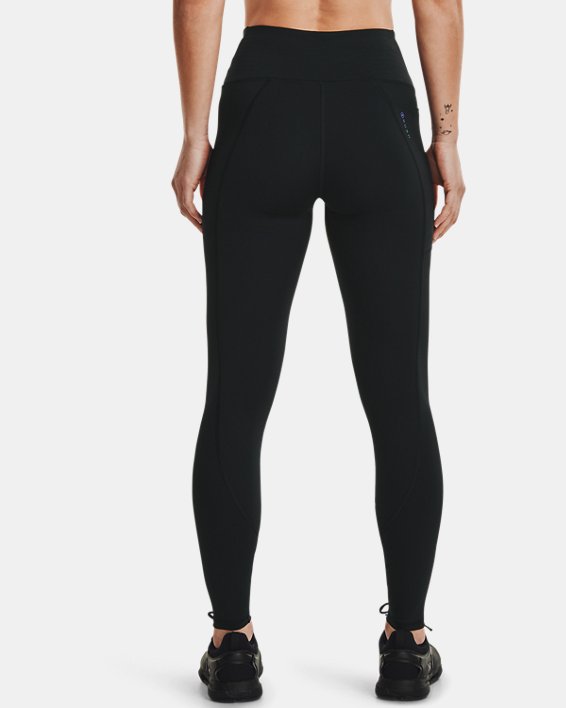 Legging long UA RUSH™ No-Slip Waistband pour femme, Black, pdpMainDesktop image number 1